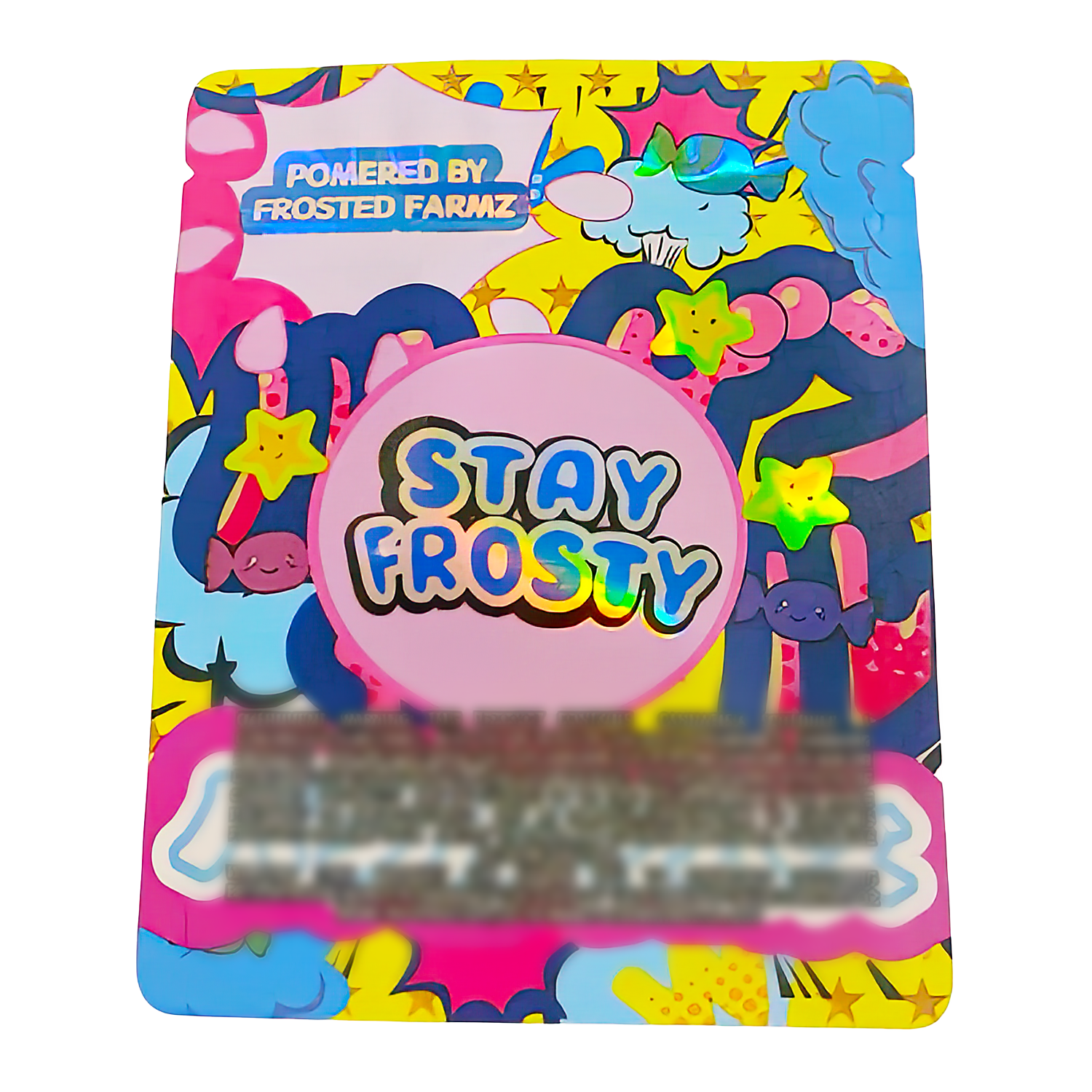 3.5g Shaped Mylar Bag (50 Count) Bubble Yumz MB35-SHAPE-064 - Image 2