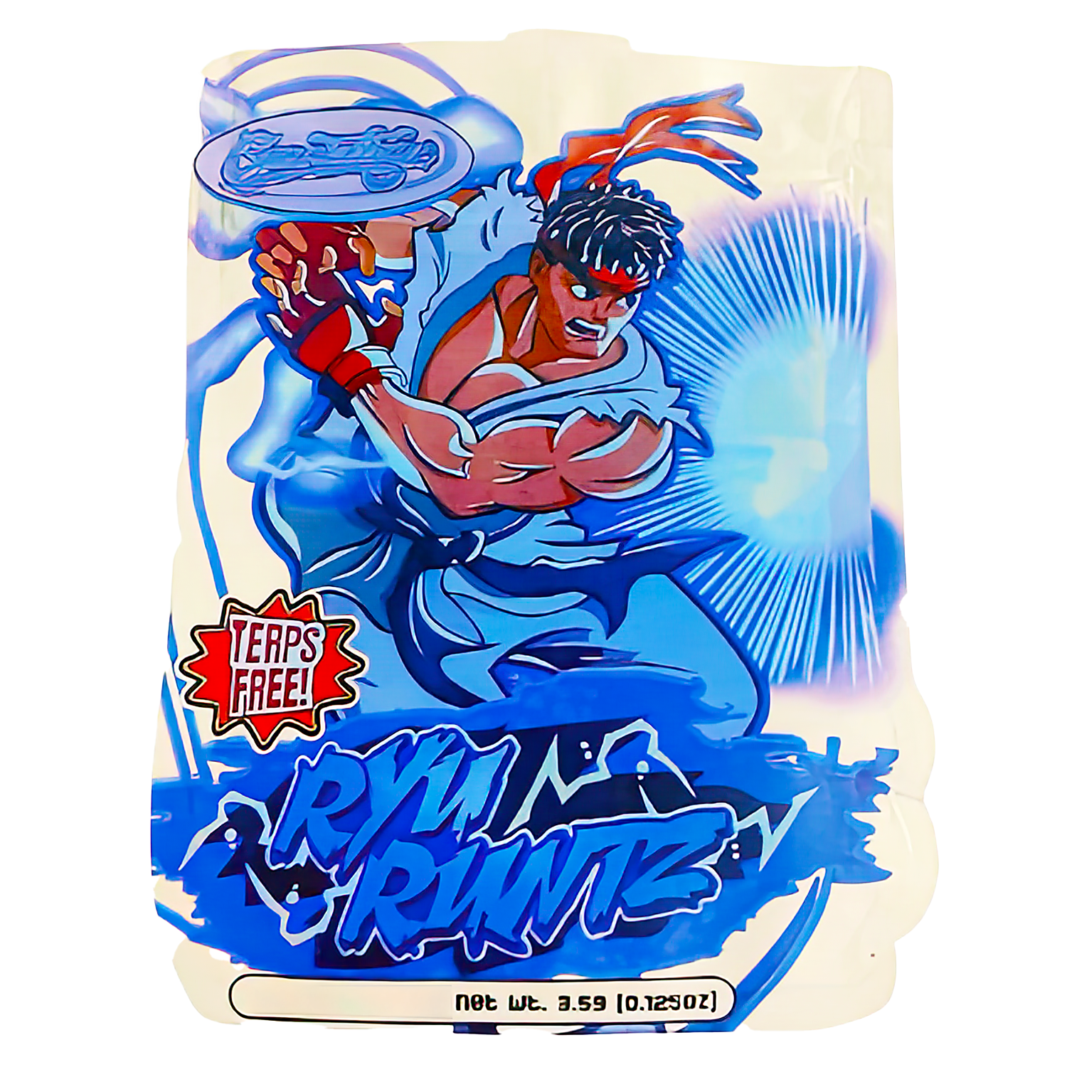 3.5g Shaped Mylar Bag (50 Count) RYU Runtz MB35-SHAPE-066