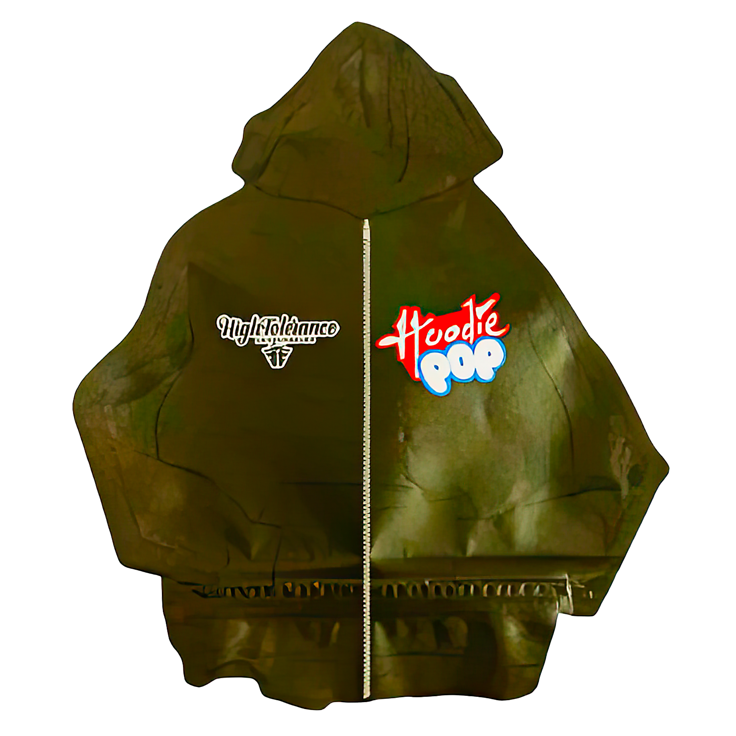 3.5g Shaped Mylar Bag (50 Count) Hoodie Pop MB35-SHAPE-110