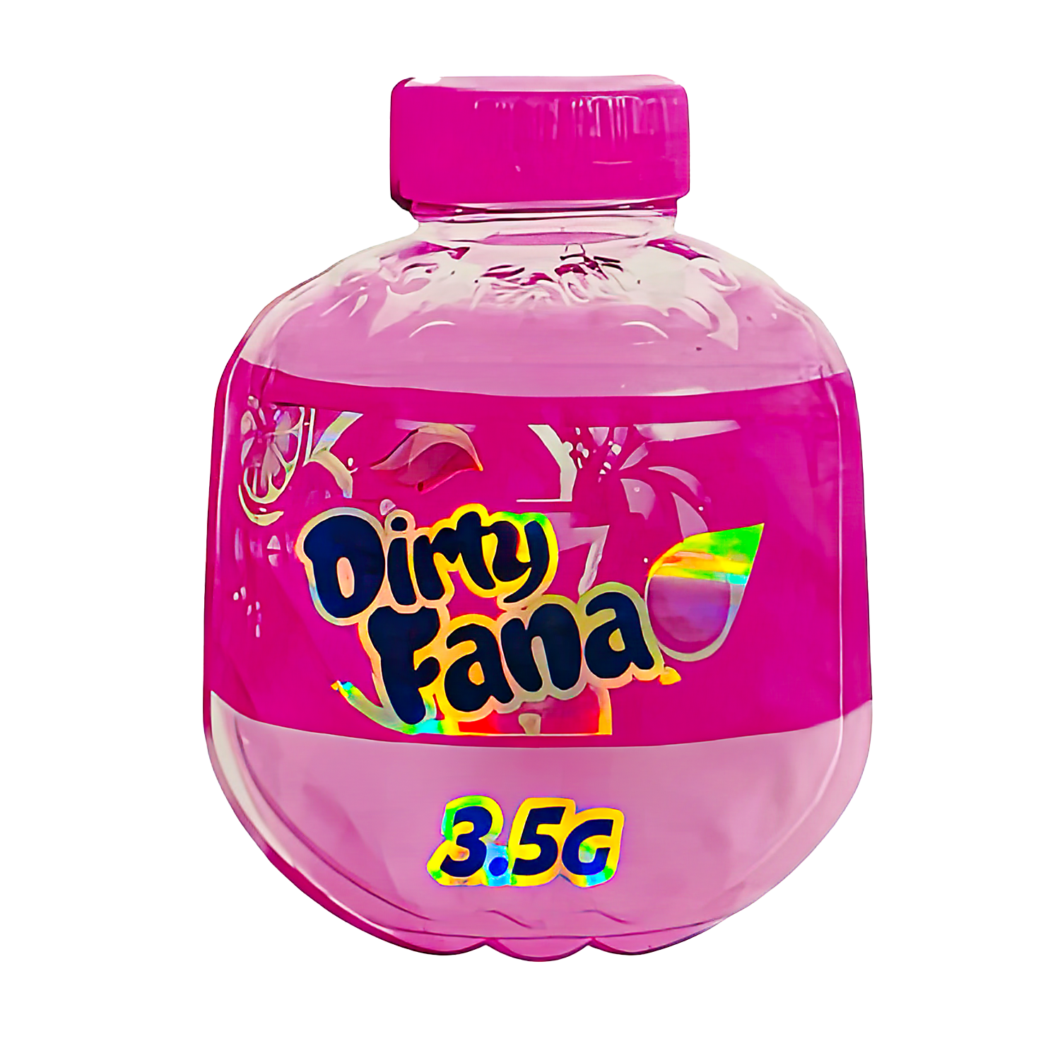 3.5g Shaped Mylar Bag (50 Count) Dirty Fana MB35-SHAPE-123