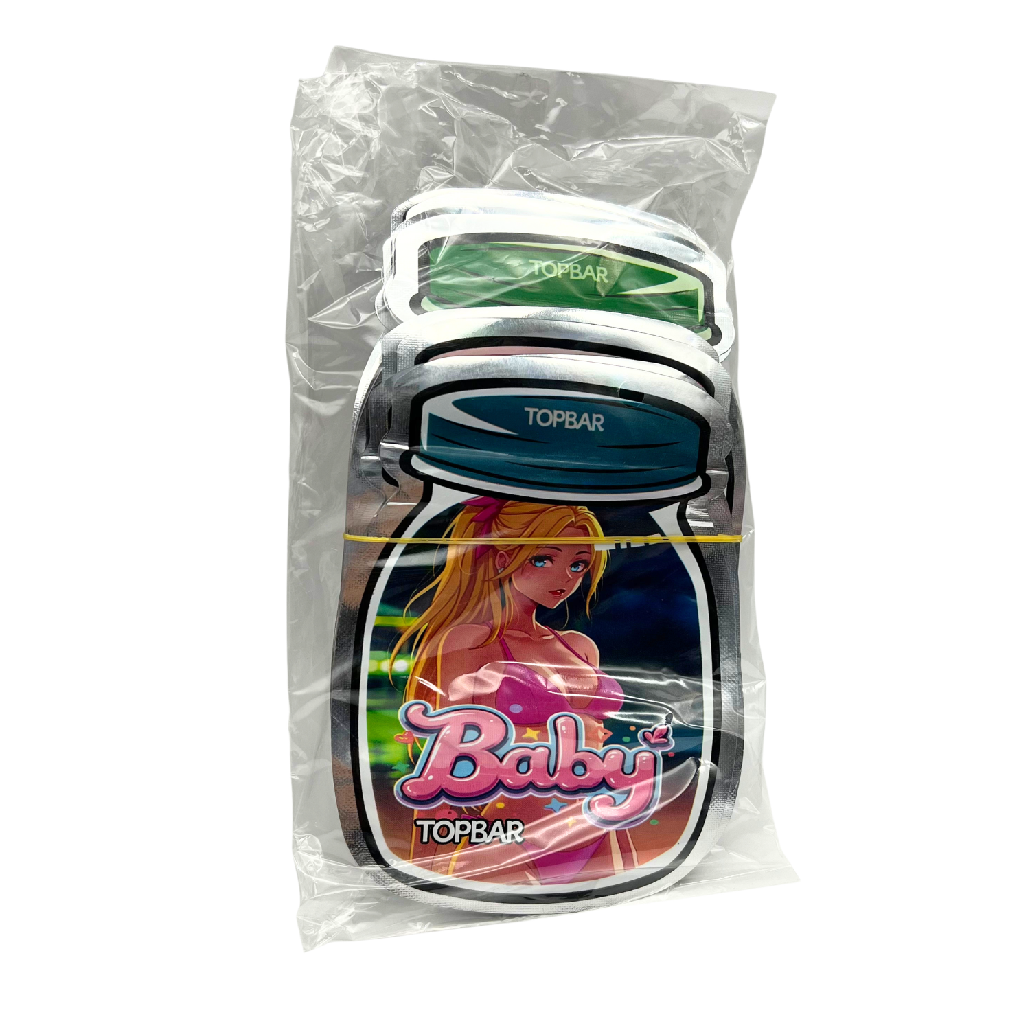(50 Count) 3.5g Mylar Bags Mix Designs (FLOWER JAR) - Image 4