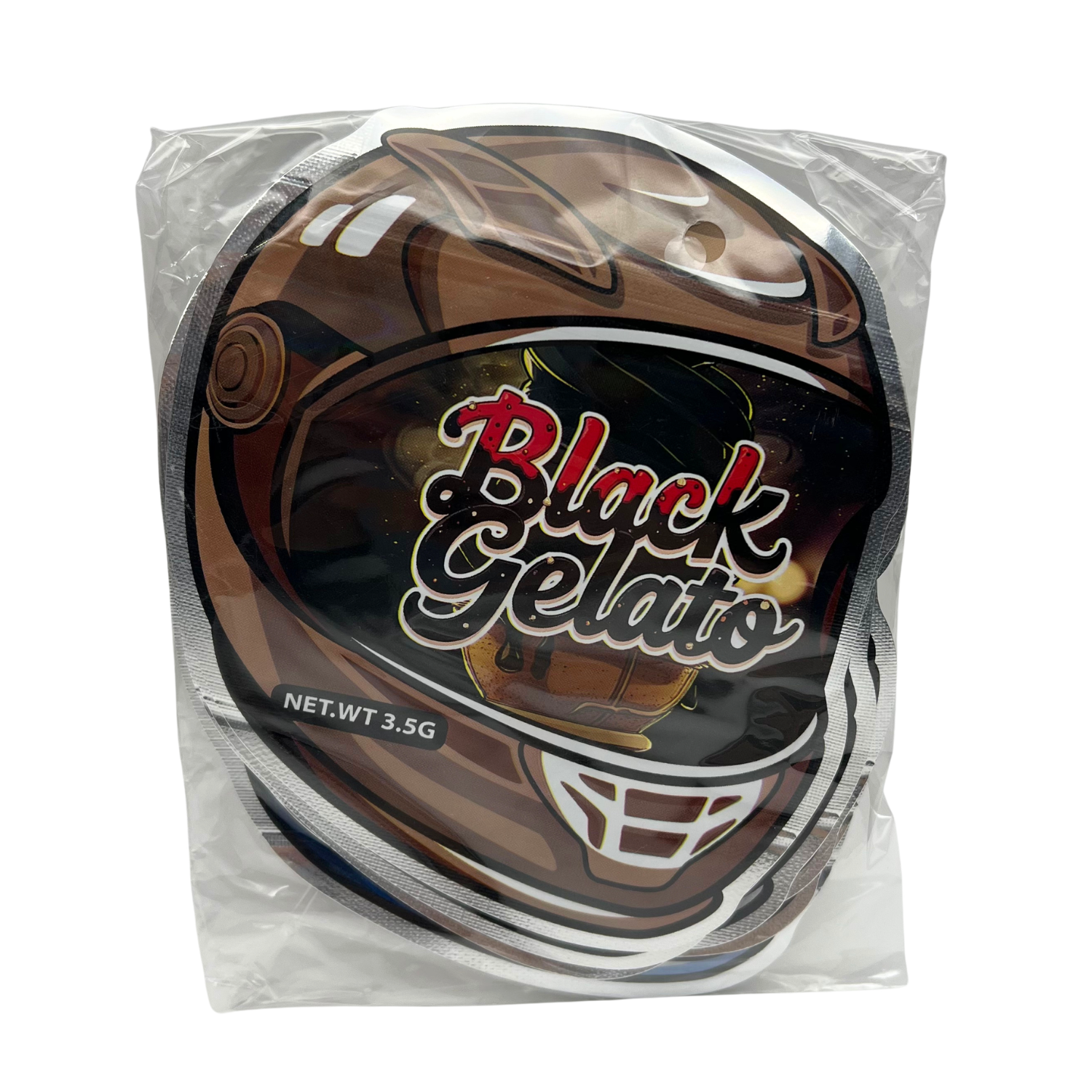 (50 Count) 3.5g Mylar Bags Mix Designs (HELMET) - Image 4