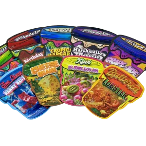 (50 Count) 3.5g Mylar Bags Mix Designs (PALETA)