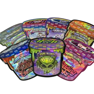 (50 Count) 3.5g Mylar Bags Mix Designs (PURE BLUNT)