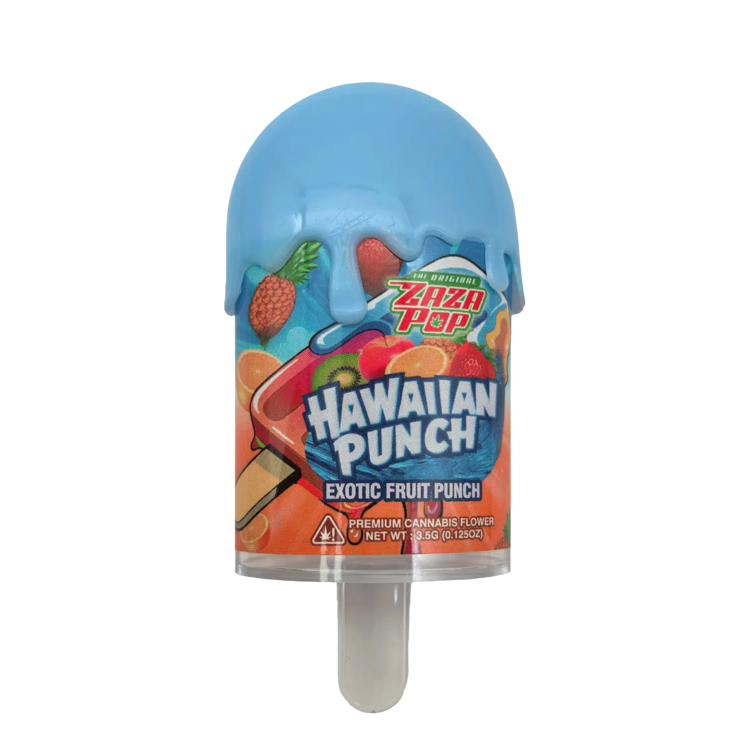3.5g Popsicle Containers 3.5G - (12 Count) Zaza Pop Hawaiian Punch PJ-35-003