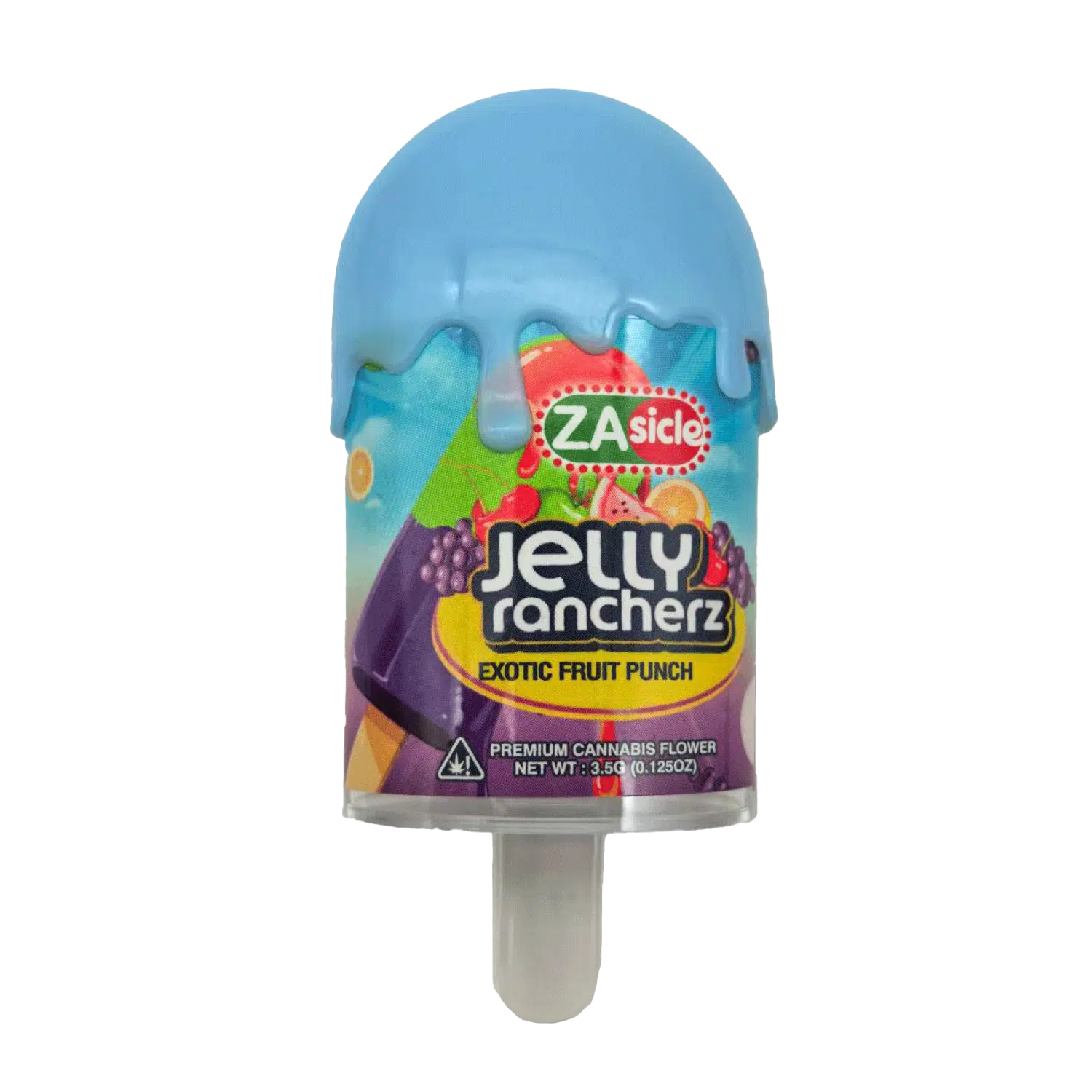 3.5g Popsicle Containers 3.5G - (12 Count) Zasicle Jelly Rancherz PJ-35-005