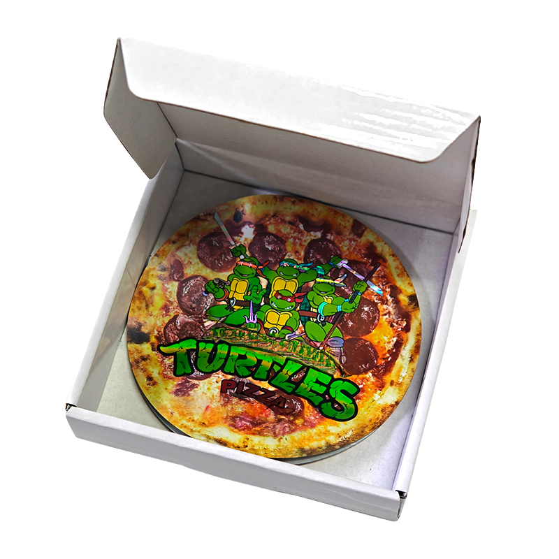 (12 Count) Pizza-Themed Gift Box Set - TMN Turtle's Edition PNB-SHAPED-004 - Image 2