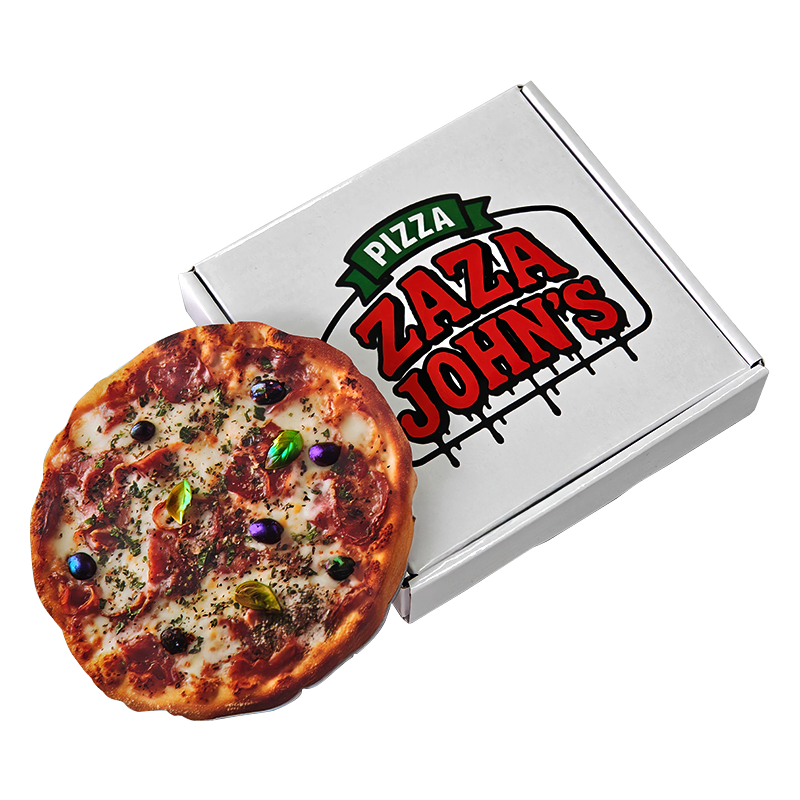 (12 Count) Pizza-Themed Gift Box Set - Zaza John's Edition PNB-SHAPED-006