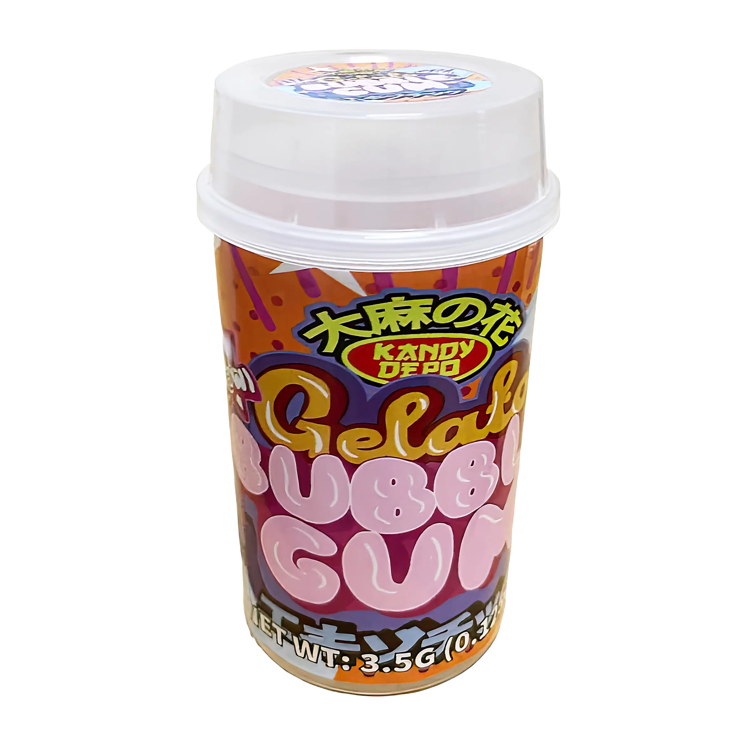 3.5g Push-Up Jar - Gelato Bubble Gum (10 Count) PUC-10PK-013 - Image 2