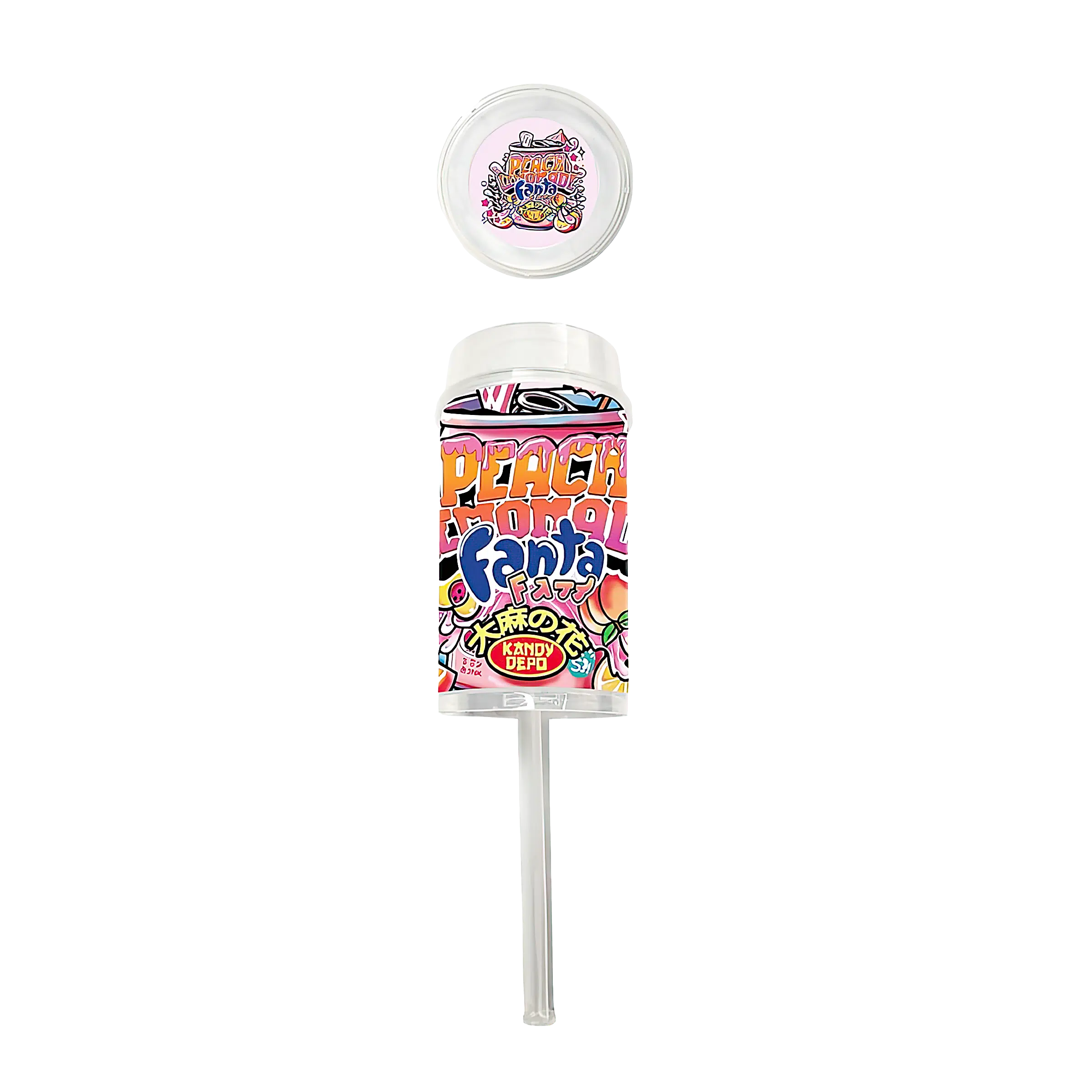 3.5g Push-Up Jar - Peach Lemonade Fanta (10 Count) PUC-10PK-014