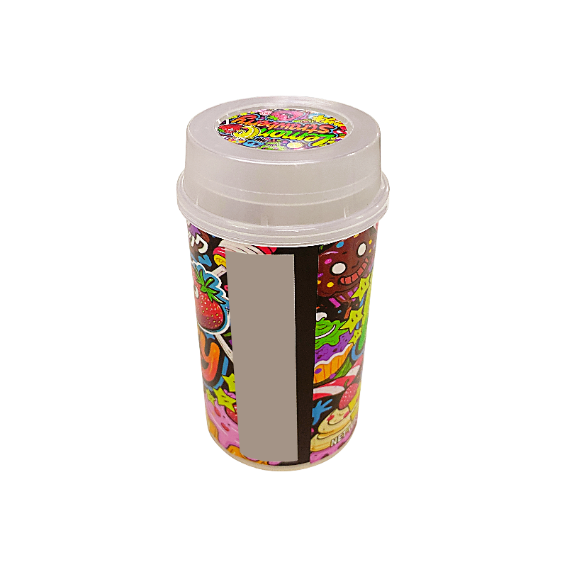 10 Pack - 3.5g Push-Up Jar - Lemon Strawberry - PUC-10PK-039 - Image 3
