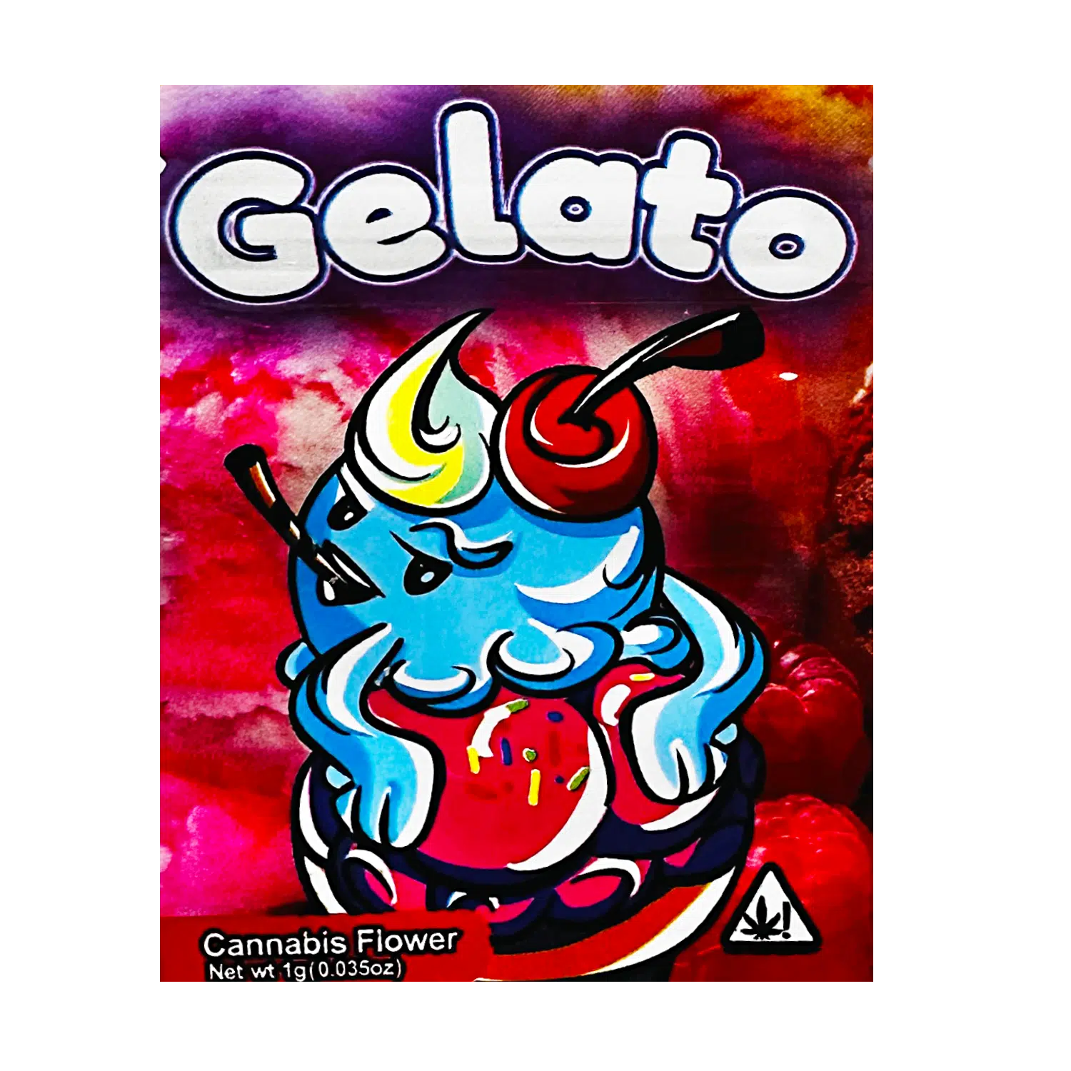 1 Gram Mylar Bag S1G Style – Premium Smell-Proof Flower Packaging - Gelato (100 Count) S1G-014