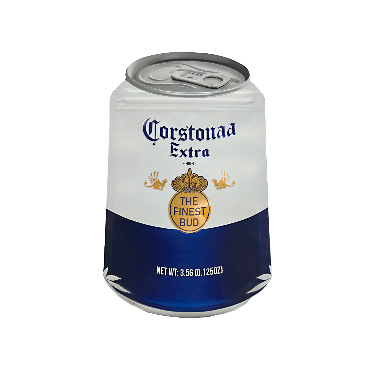 3.5g Shaped Mylar Bag – Premium Smell-Proof Packaging - Corstonaa Extra (50 Count) SCSMB-35-004