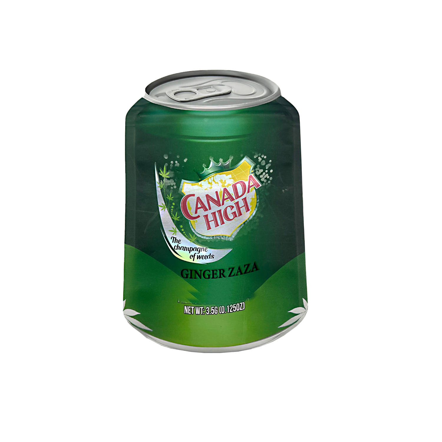 3.5g Shaped Mylar Bag – Premium Smell-Proof Packaging - Canada High (50 Count) SCSMB-35-013