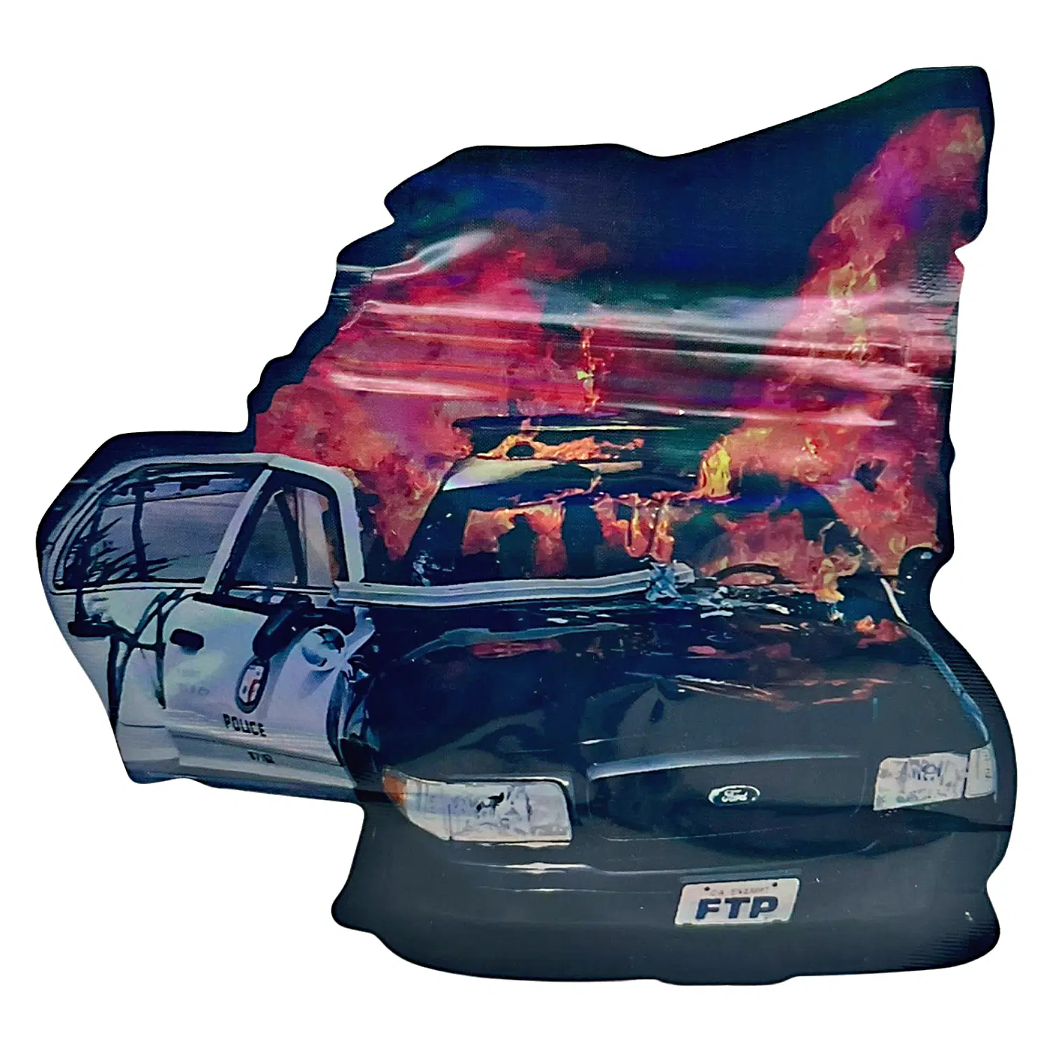 3.5g Shaped Mylar Bag – Premium Smell-Proof Packaging - Ford Car FTP (50 Count) SMB-35G-051