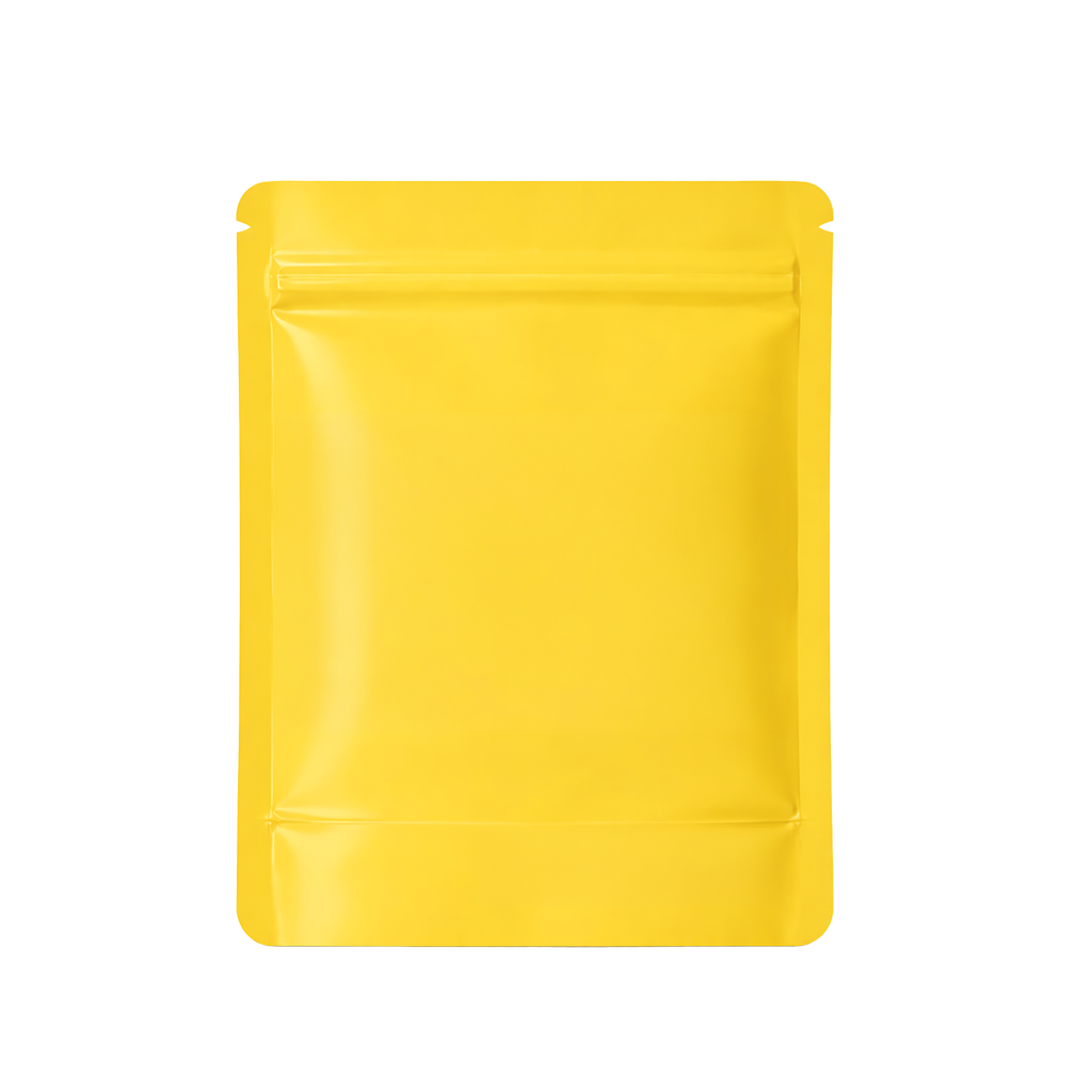 1Lb Oval Window Mylar Bag - Premium Packaging (25 Count) (Gold) SMBW-1LB-004 - Image 3