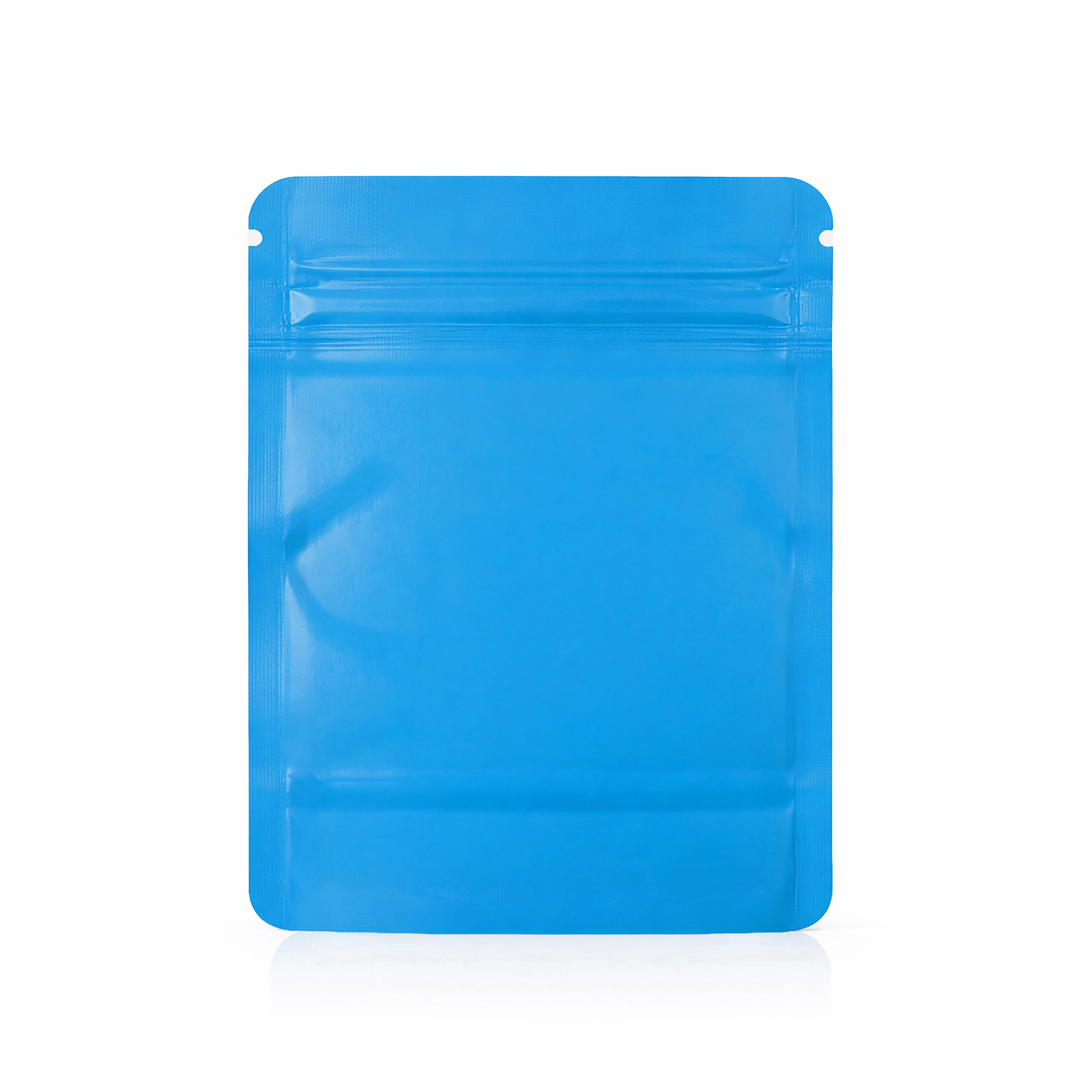 1Lb Square Window Mylar Bag - Premium Packaging (25 Count) (Light Blue) SMBW-1LB-010 - Image 3