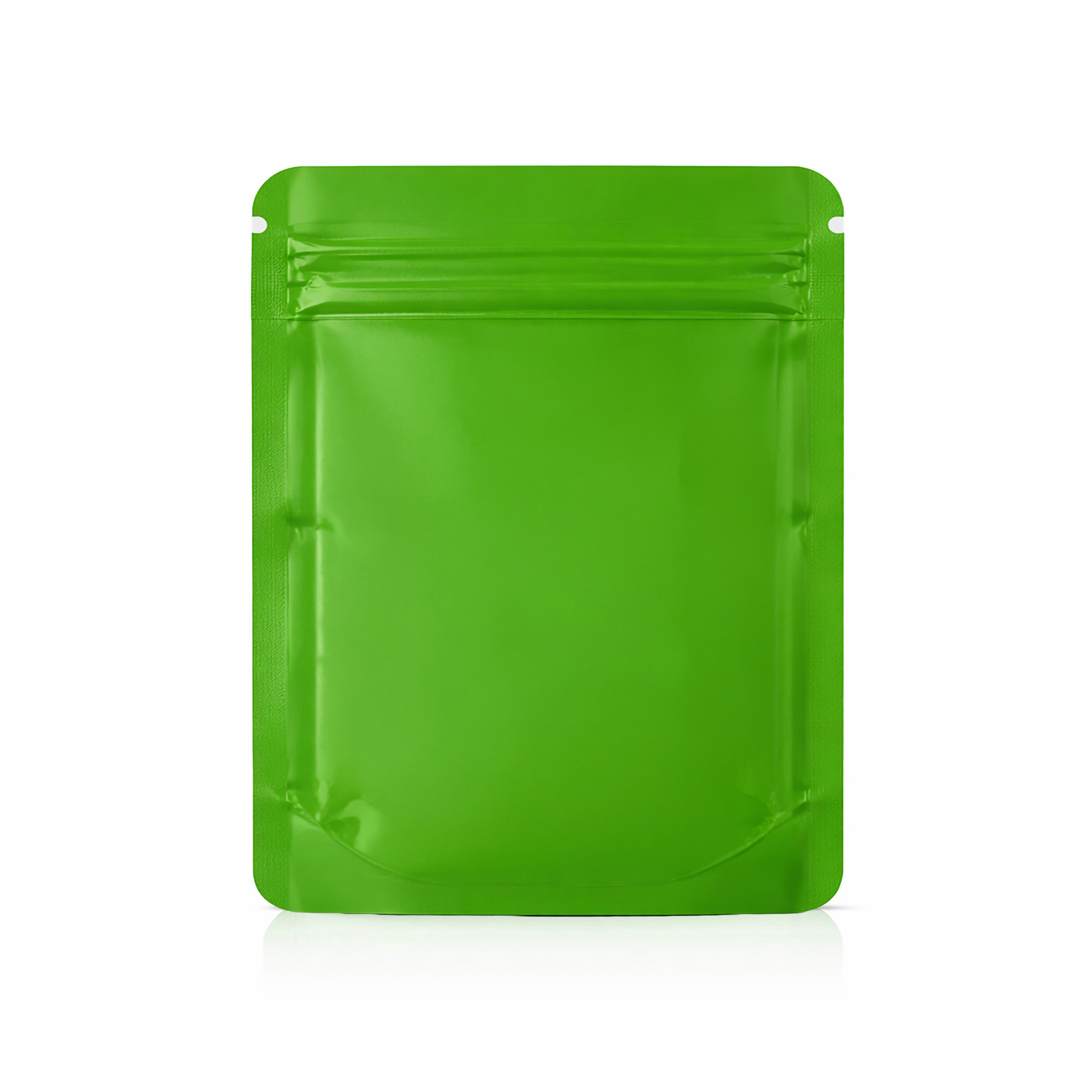 28 Gram Mylar Bag - Premium Smell-Proof Packaging (Square) (Green) (50 Count) SMBW-28G-009 - Image 3