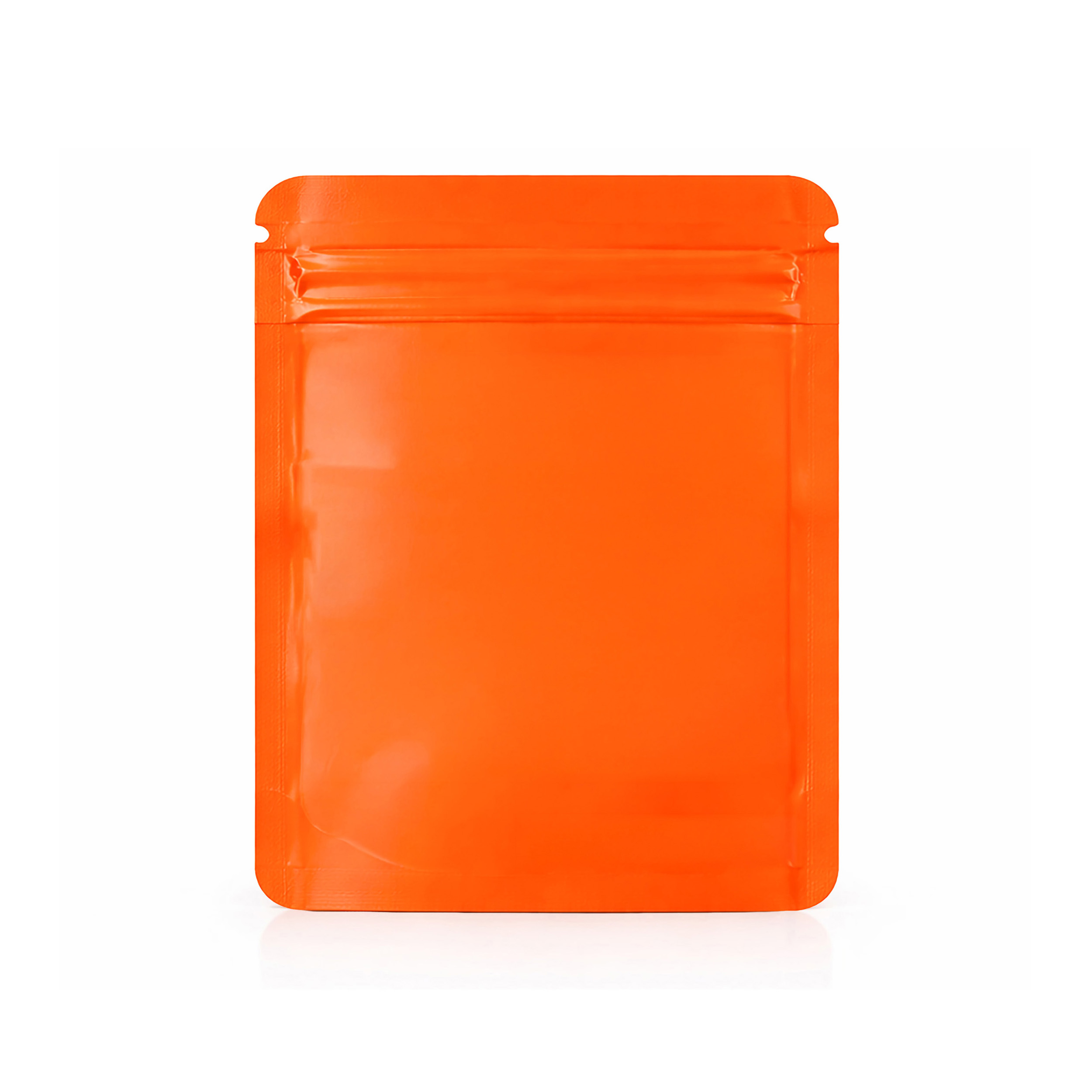 28 Gram Mylar Bag - Premium Smell-Proof Packaging (Square) (Orange) (50 Count) SMBW-28G-012 - Image 3
