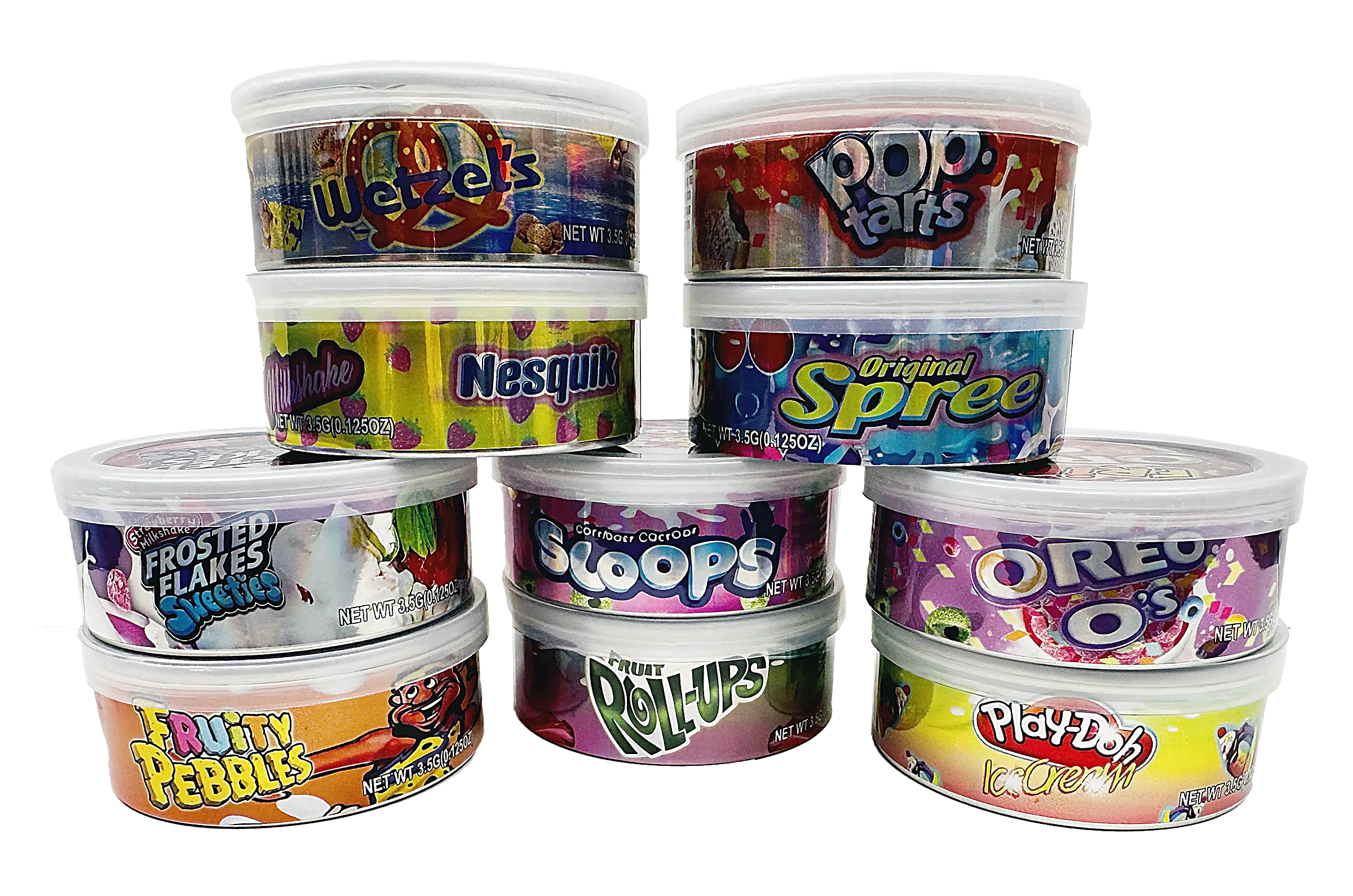 3.5g Tin Can Container - (12 Count) Fruity Pebbles TC-35-010 - Image 6
