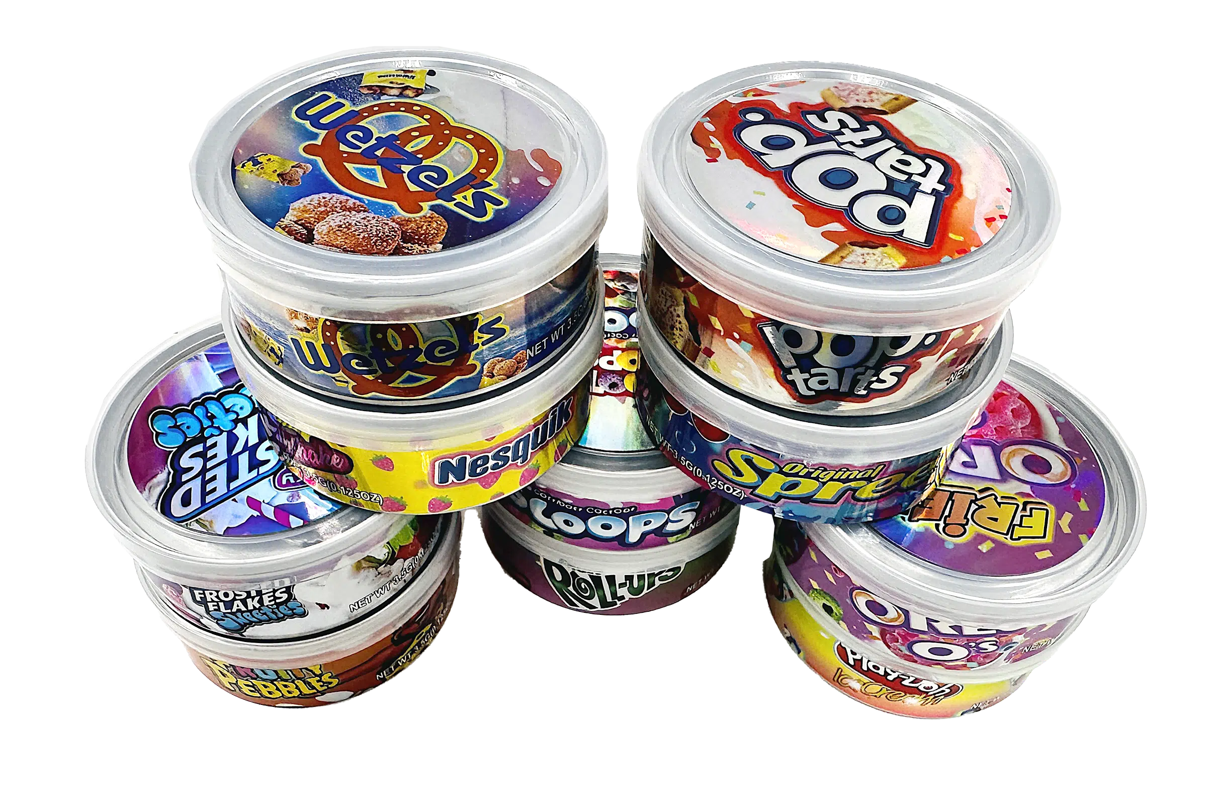 3.5g Tin Can Container - (12 Count) Fruity Pebbles TC-35-010 - Image 7