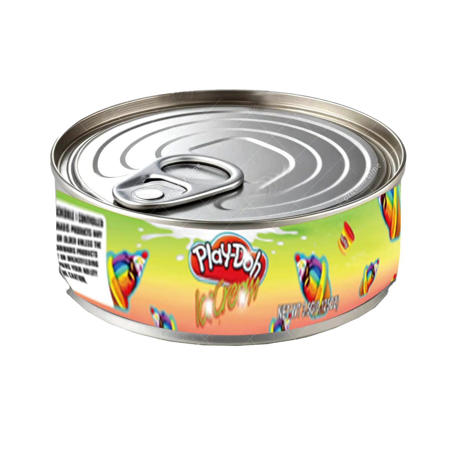 3.5g Tin Can Container - (12 Count) Play-Doh TC-35-001