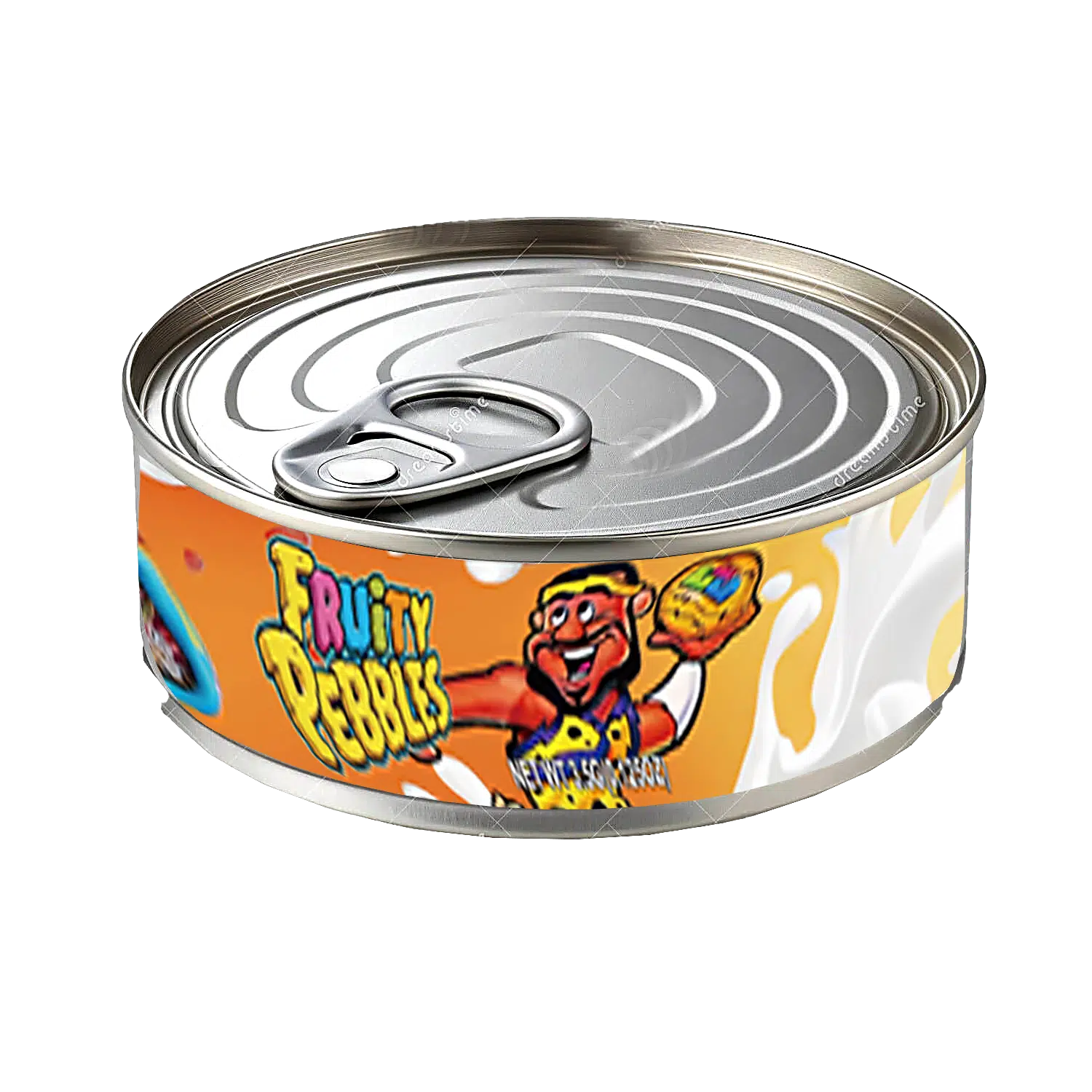 3.5g Tin Can Container - (12 Count) Fruity Pebbles TC-35-010