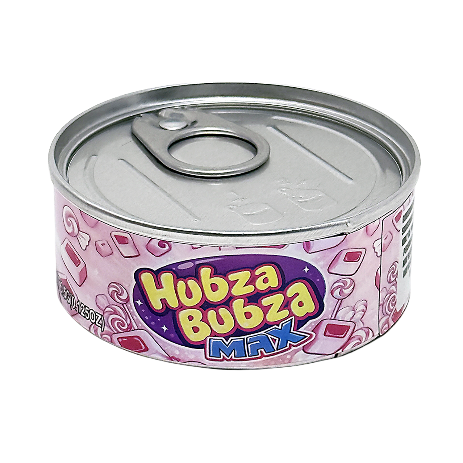 3.5g Tin Can Container - (12 Count) Hubza Bubza Max TC-35-017
