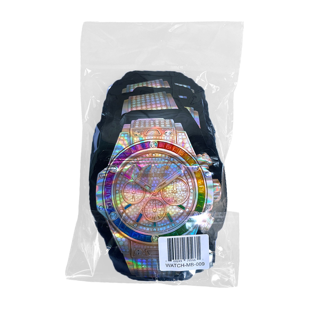 3.5 Iced Rainbow Luxe Watch (50 Count) WATCH-MB-009 - Image 2