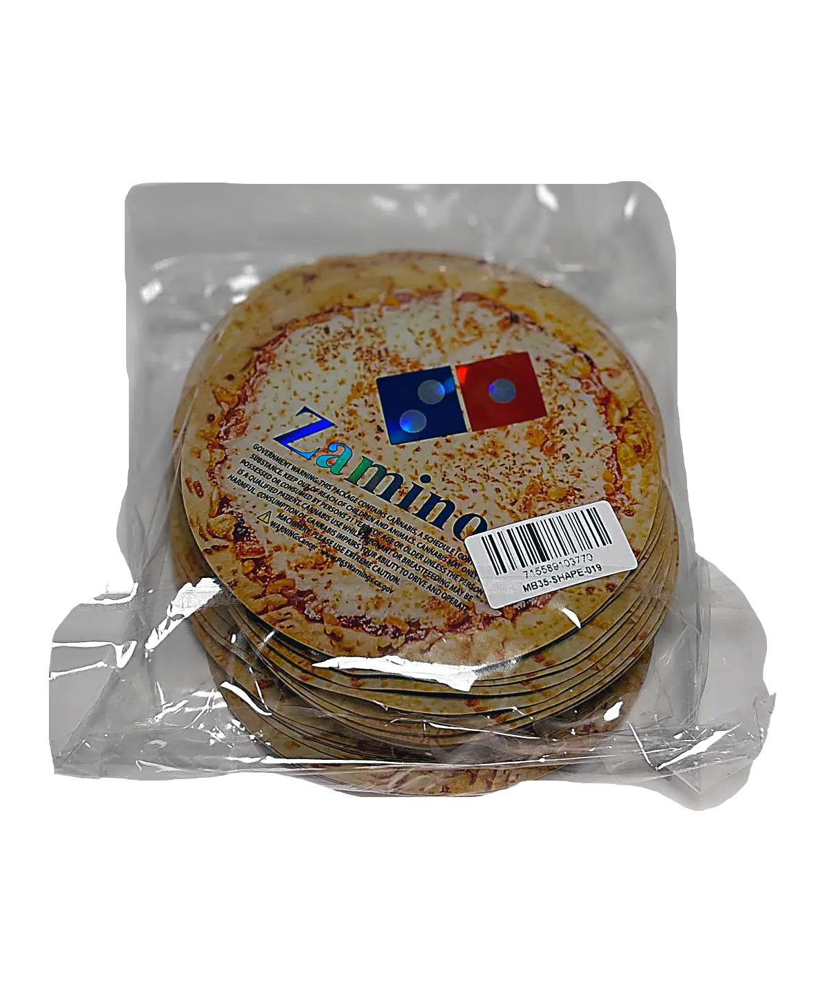 3.5g Shaped Mylar Bag (50 Count) Zaminos MB35-SHAPE-019 - Image 2
