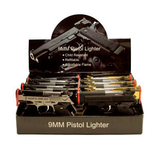 09072-3 9MM Pistol Lighter Beretta M92G - (12 Count)