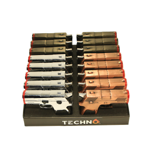 10260-2 Double Torch Pistol Lighter - (16 Count)