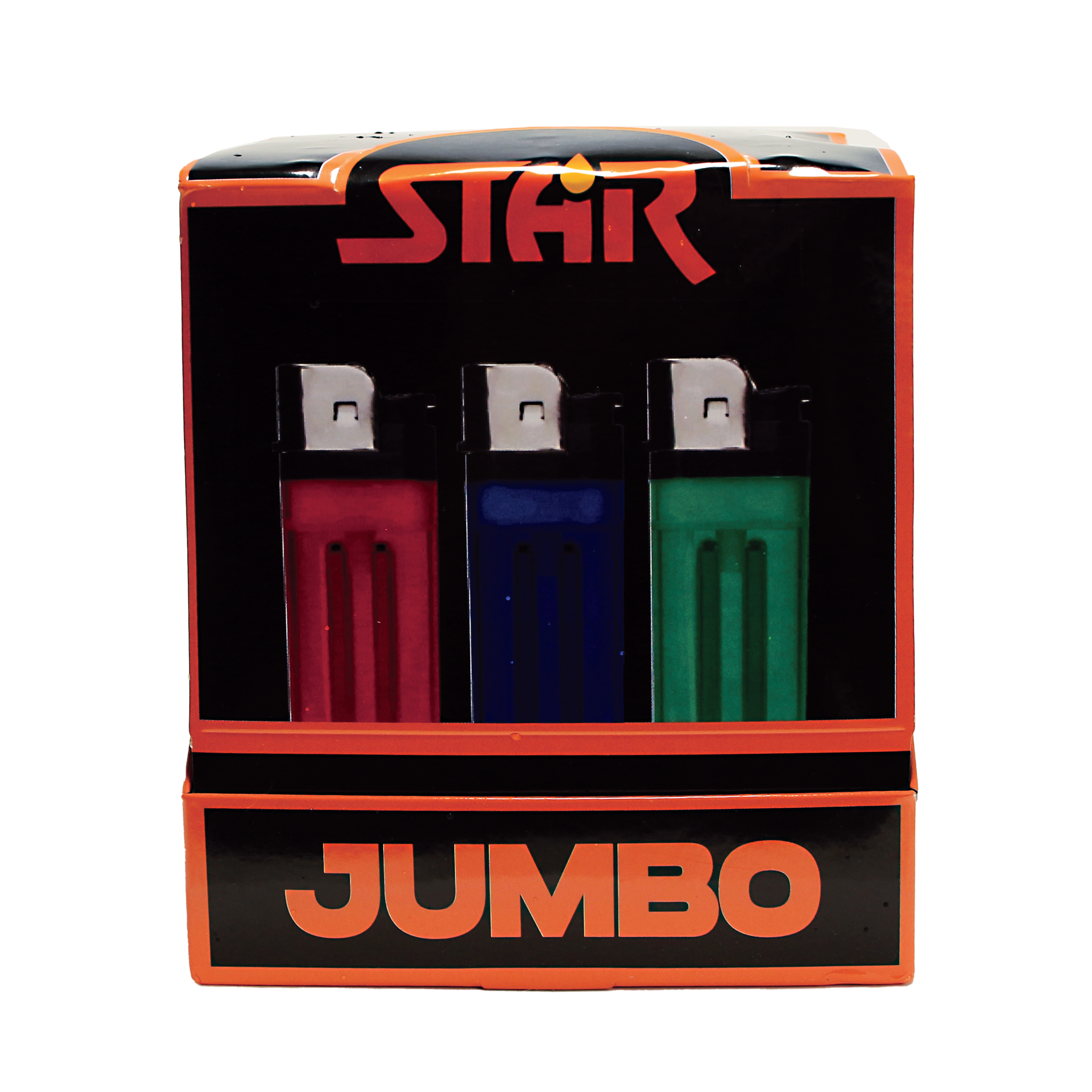 10921-B Super Star Jumbo Lighter With Bottle Opener - (18 Count)