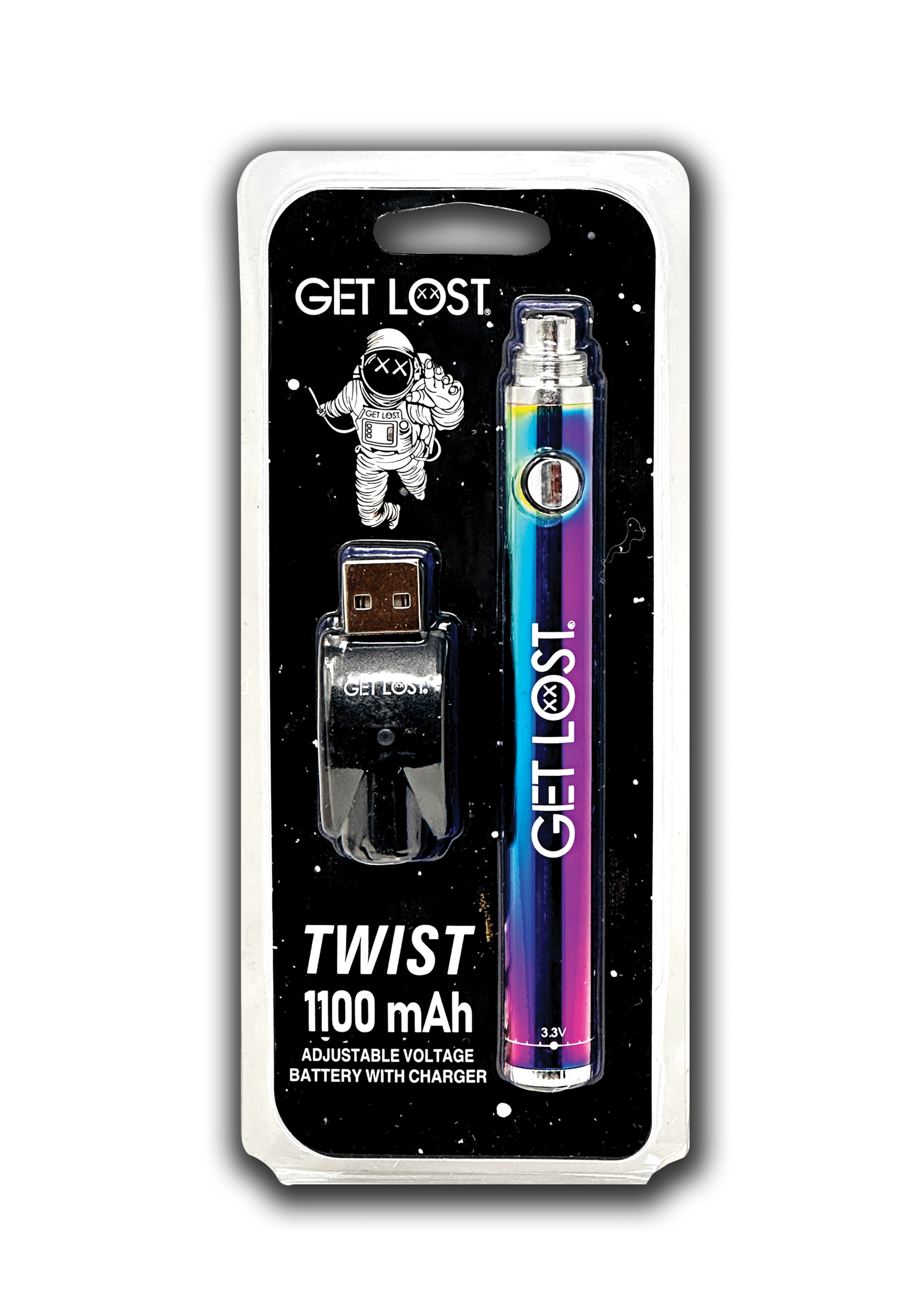 TB-RB-001 Twist 1100 mAh - Battery (Rainbow)