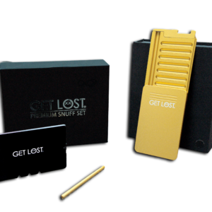 SW-GLD-003 Get Lost Premium Mini Snuff Wallet Set (Gold)