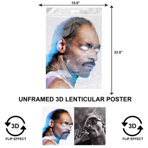 3DLPNF-007 Music - Snoop Dog Large UnFramed Poster