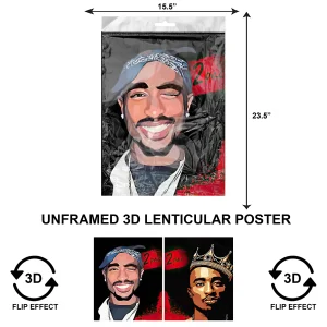 3DLPNF-017 Music - 2-Pac Large UnFramed Poster