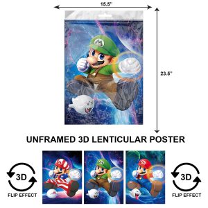 3DLPNF-021 Movie - Super Mario Large UnFramed Poster