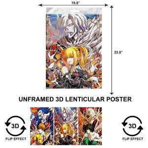 3DLPNF-024 Anime - Death Note Large UnFramed Poster