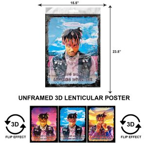 3DLPNF-030 Music - Juice WRLD Large UnFramed Poster