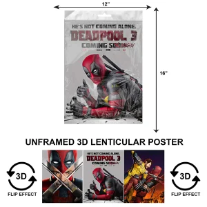 3DPNF-036 Super Heroes - Marvel Dead Pool UnFramed Poster