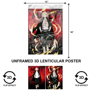 3DPNF-051 Anime - Tokyo Revengers UnFramed Poster
