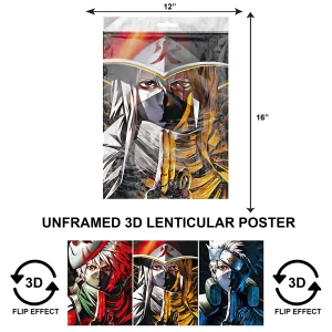 3DPNF-068 Anime - Naruto Ninja Spy UnFramed Poster