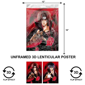 3DPNF-069 Anime - Itachi Uchiha UnFramed Poster