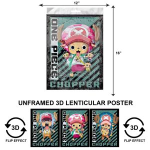 3DPNF-074 Anime - One Piece Chopper UnFramed Poster
