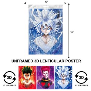 3DPNF-077 Anime - Hunter x Hunter Sakuga UnFramed Poster