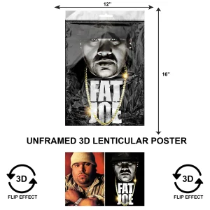 3DPNF-087 Music - Rapper Fat Joe UnFramed Poster