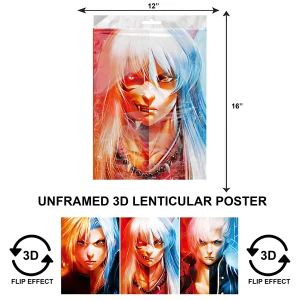 3DPNF-090 Anime - Ninka Gaiden UnFramed Poster