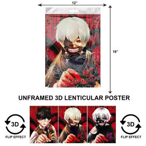 3DPNF-091 Anime - Tokyo Ghoul UnFramed Poster