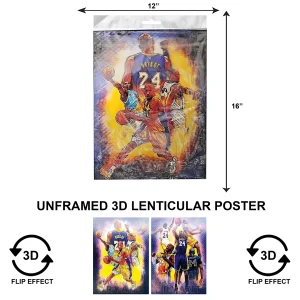 3DPNF-126 Sports - Lakers Kobe Bryant UnFramed Poster